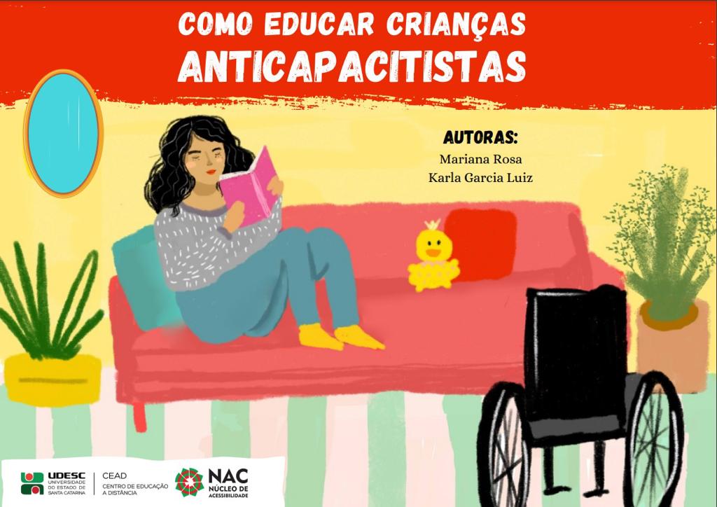 Imagem do cartaz de divulgação de livreto para materia sobre Dia Nacional de Luta da Pessoa com Deficiência