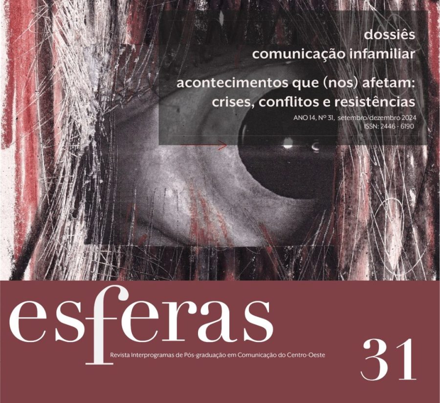 Capa da edição da revista Esferas com artigo sobre caso Ana Hickmann